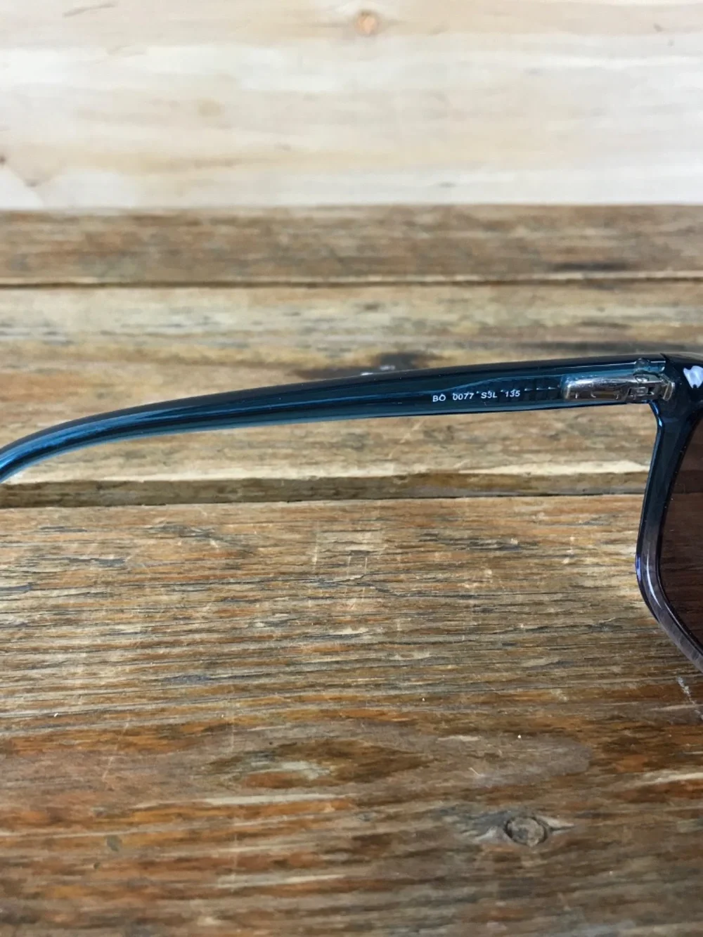 Hugo Boss Orange BO 0077 S3L Blue Sunglasses 135mm 5